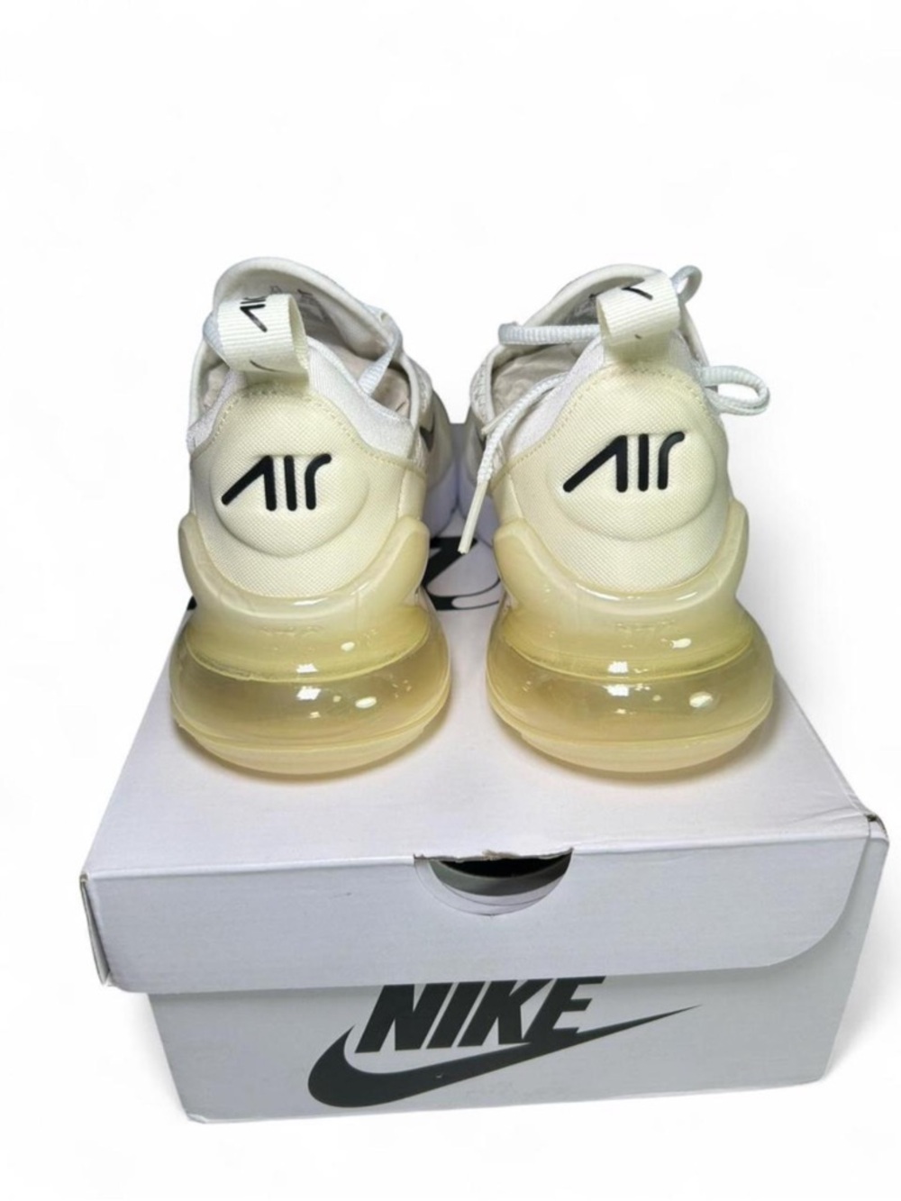 Nike Air Max 270 Sail Coconut Milk Pale Ivory - Brand New - Picture 4 of 8